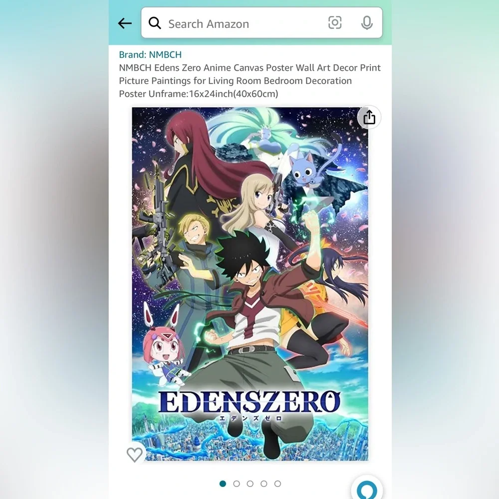 Edenszero canvas wall art